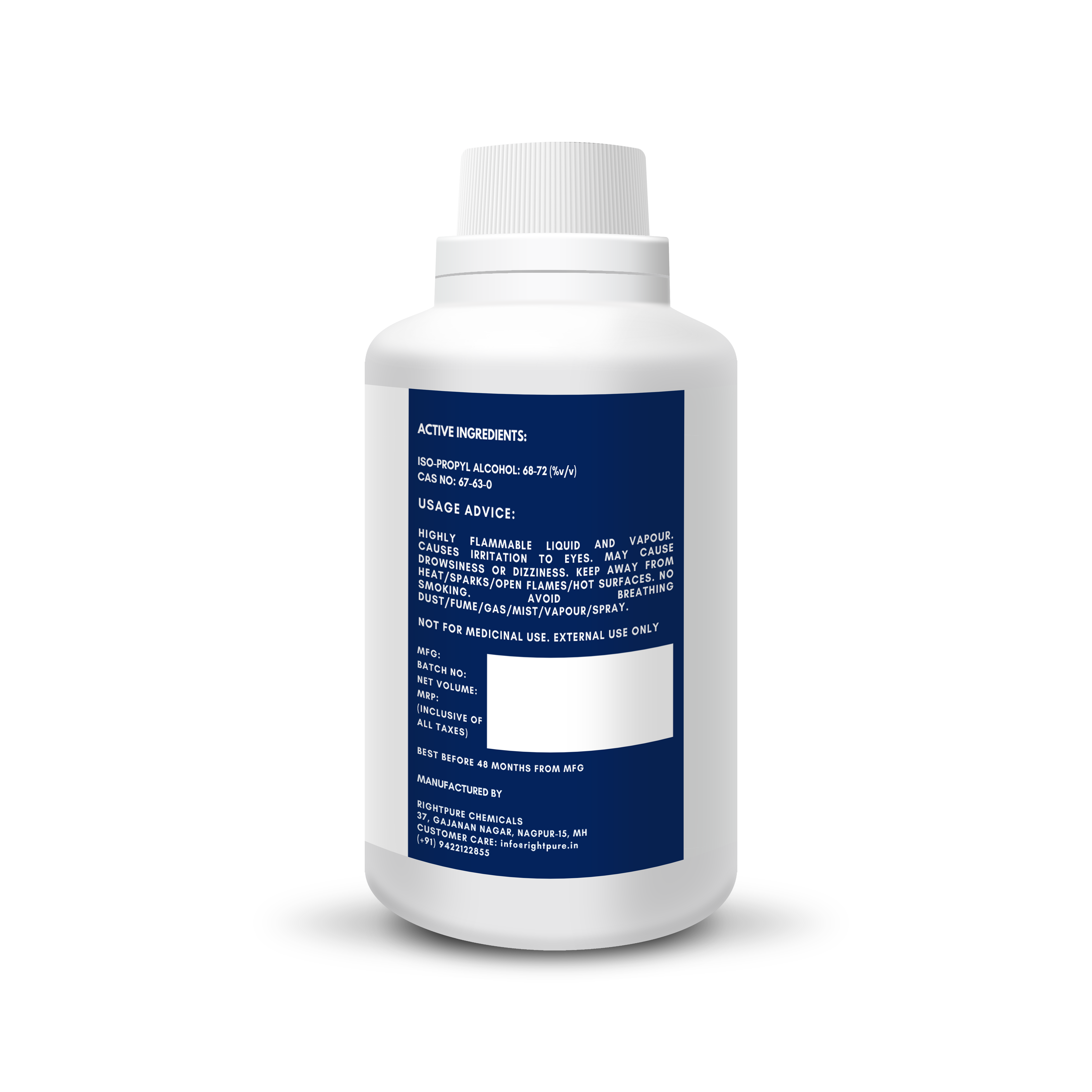 Isopropyl Alcohol 70% – Multi-Purpose Surface Cleaner & Disinfectant