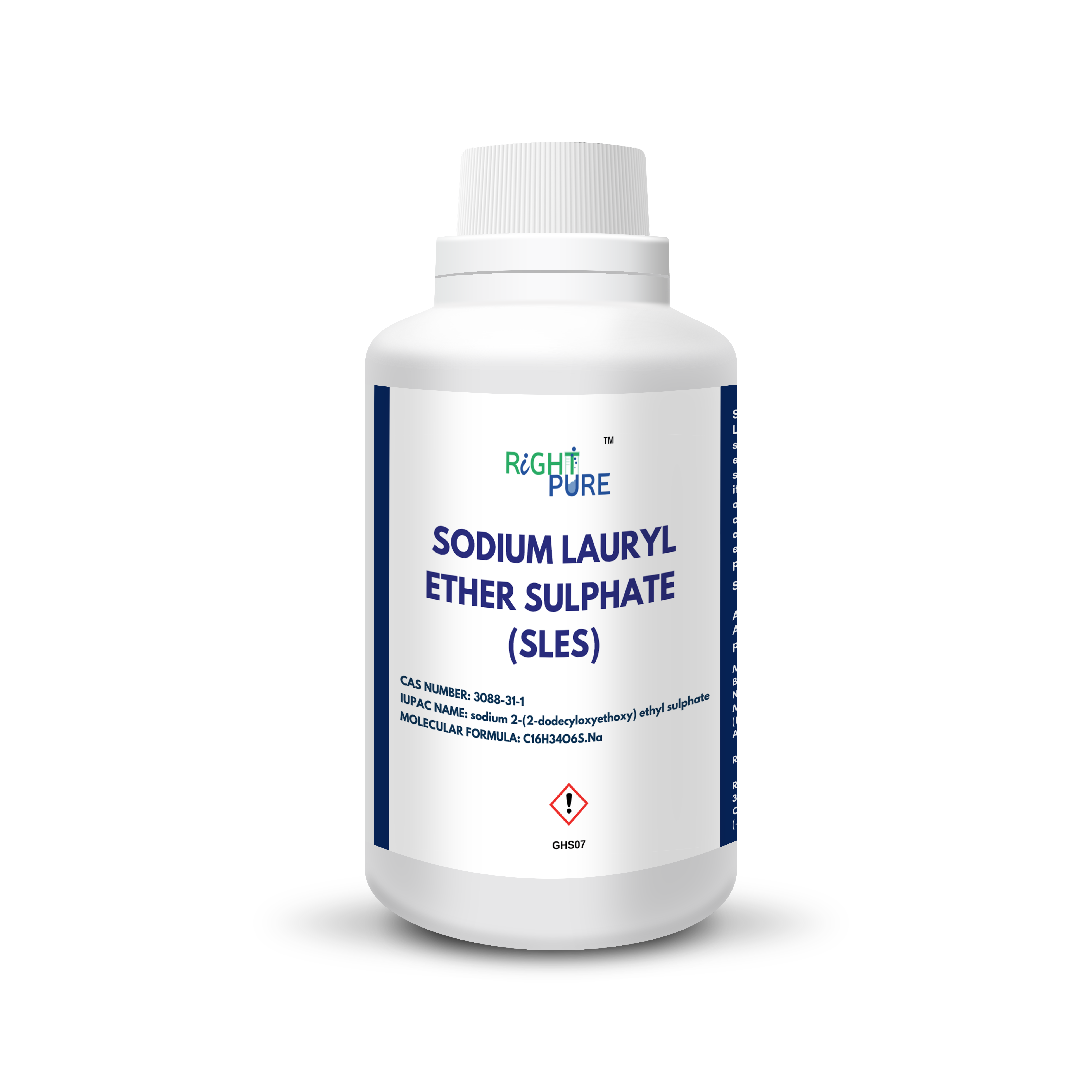 SLES Sodium Lauryl Ether Sulphate-Surfactant Emulsifier Foaming Agent