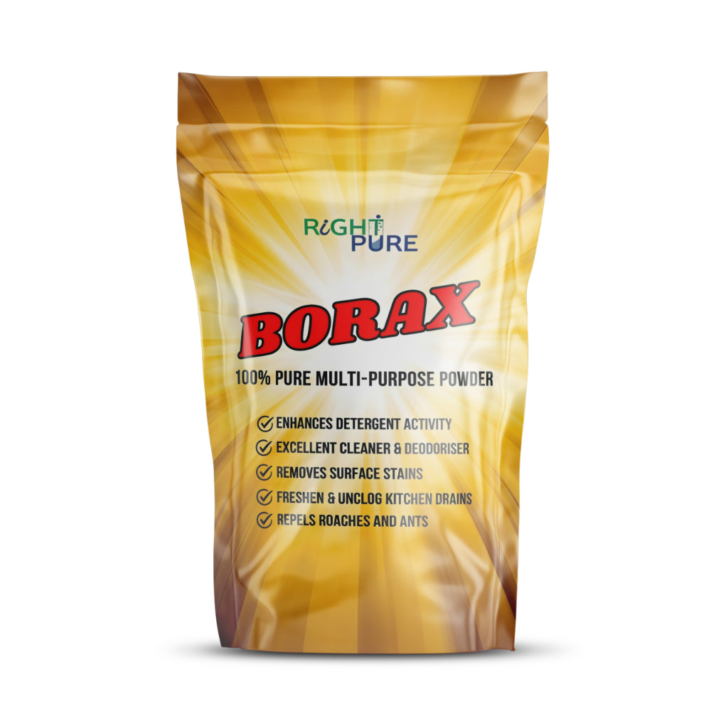 Borax 100% Pure Multi-Purpose Powder | Detergent Booster and Cleaning Agent | Slime Activator