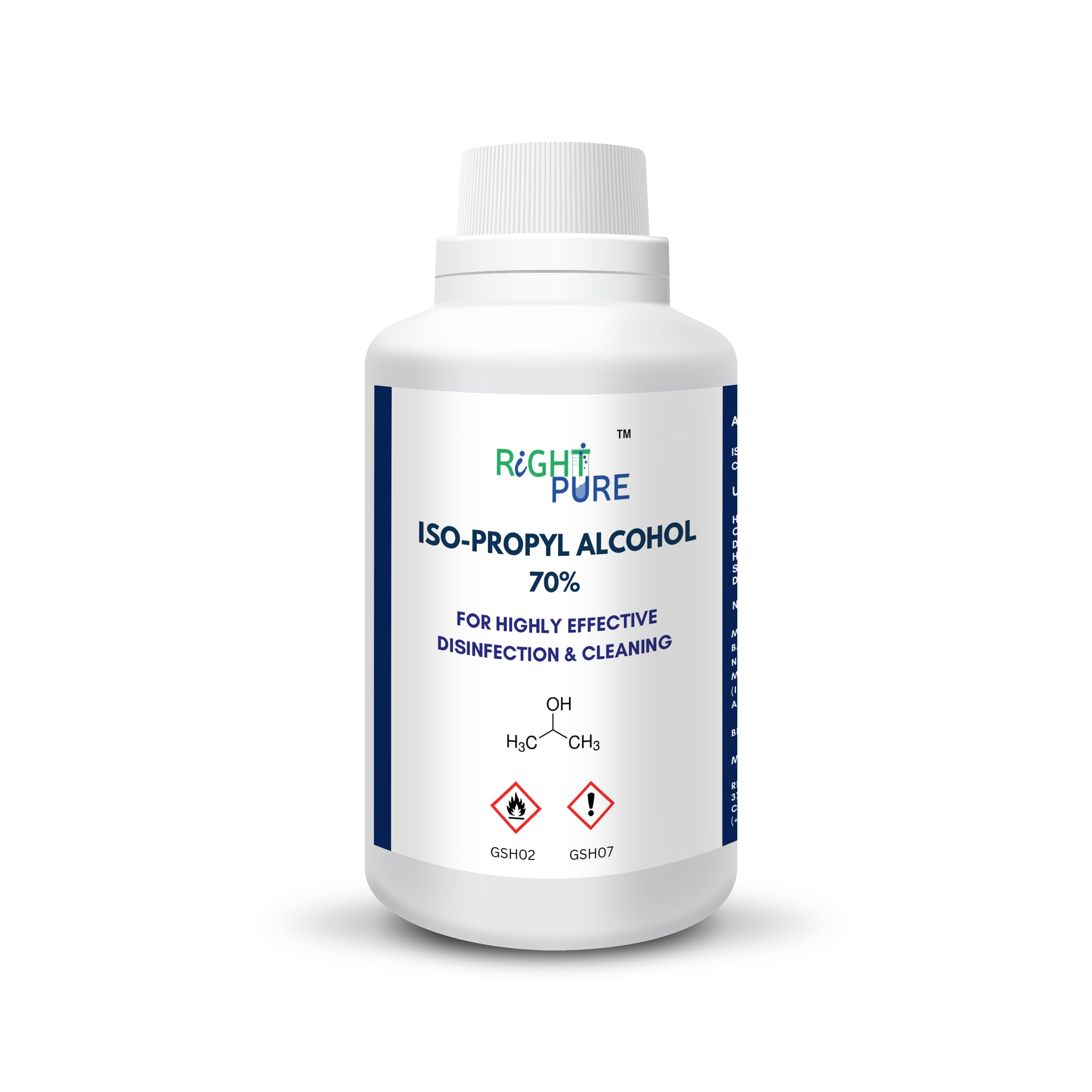 70% isopropyl alcohol IPA surface cleaner and disinfectant